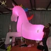 Walking Performance Inflatable LED horse unicorn costumes