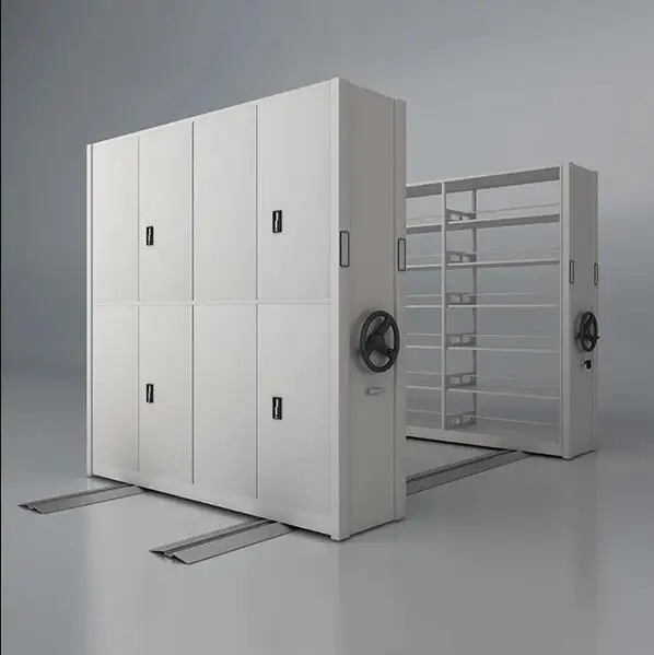 Compact Intelligent Steel Metal Mobile Shelving System