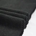 100%Polyester 150D Knits Polar Fleece Solid Dyed Fabric For Garment