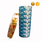 Custom Gravure Printing BOPP Pearl Sticker adhesive Label for bottle