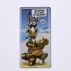 FRENCH Aluminium embossed souvenir fridge magnet ,refregerator magnet