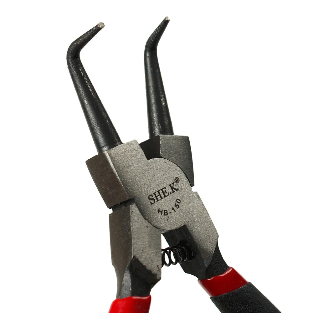 Bike repair Tool Internal 90 Degree Bent Needle Nose Circlip Oil Seal Snap Ring Plier bike repair Tool