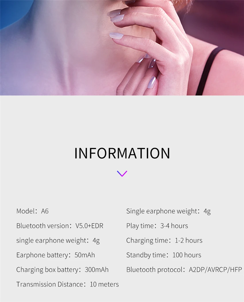 Air Twins A6 TWS Wireless Earphone i18 tws earbuds 5.0 bluetooth Auricular Stereo Headset With Microphone - ANKUX.COM