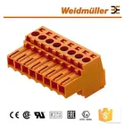 Pluggable terminal block weidmuller PCB and female terminal connectors, BL 3.50/02/180 SN BK BX
