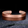 MECYLIFE Health Jewelry Energy Rose Gold Cooper Bracelet With Magnet
