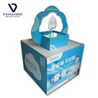 cardboard pallet displays for Sanitary napkins products storage displays floor stand paper pallet