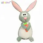 Factory direct sale short velvet radish rabbit plush toys cartoon doll children creative birthday gifts pluah toy