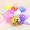Wedding decoration gift package wedding car door handle large snow weeds hand pull flower ball bow wholesale
