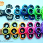 2017 popular fidget spinner toy used bearing 608 smile face logo printing OEM