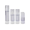 New design 15ml 30ml 50ml 80ml 100ml White airless bottles eye cream bottle with pump luxury plastic bottles