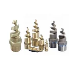 Gas Washing 120 Degree 3/8 Brass Or Stainless Steel Spiral Spraying Nozzles