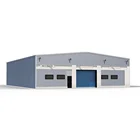 Metal space frame structure prefabricated warehouse steel structure building
