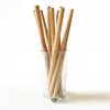 Custom Logo Natural Reusable Biodegradable Wholesale Width Handcrafted Drinking natural Bamboo Straw