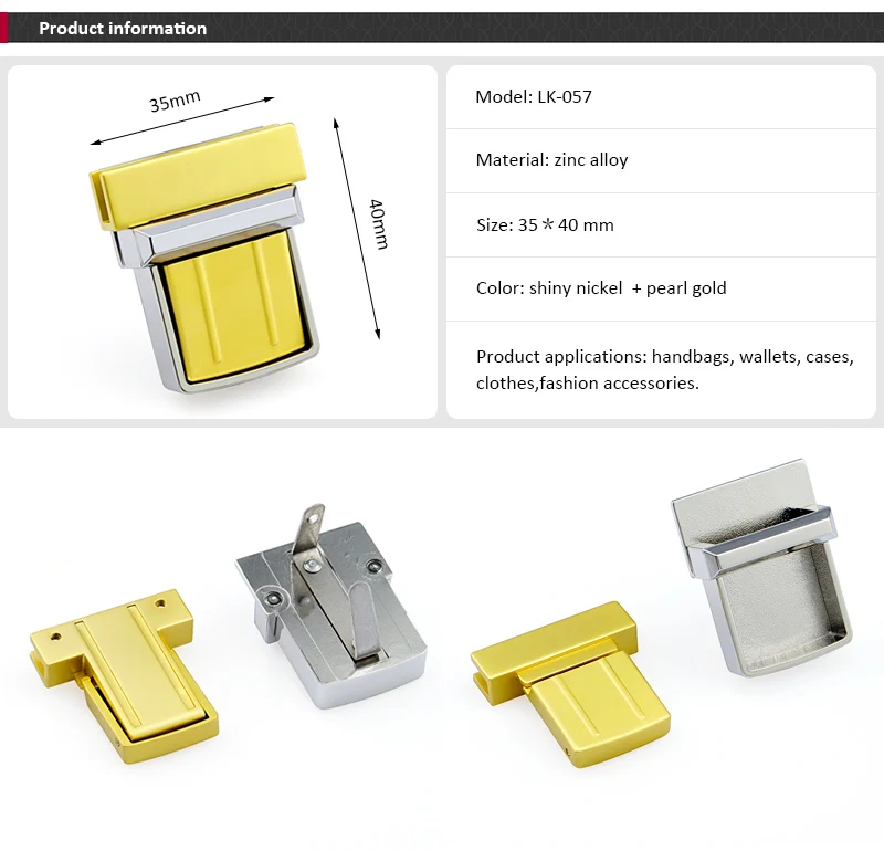 Hardware Bag Lock