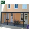 European Outdoor Wall Mounted Gazebo with 16mm Polycarbonate Roof and Aluminium Frame