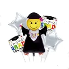Fancy design wholesale factory price graduation decor accessories helium balloons for party decoration