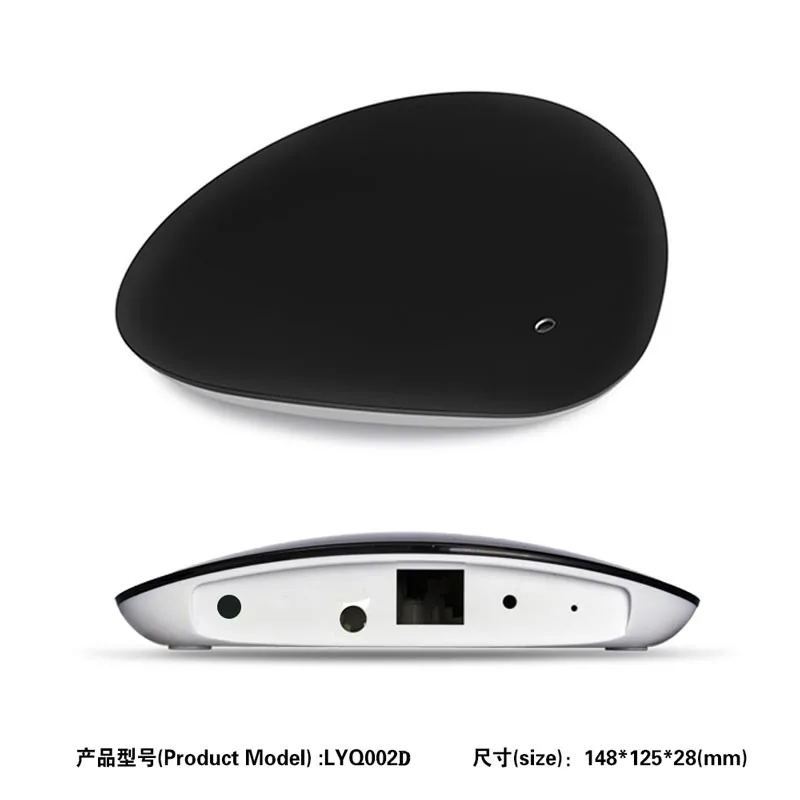 Universal UFO shape design 4g wireless wifi zigbee gateway case smart home automation - ANKUX.COM