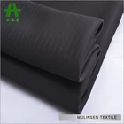 Shaoxing Mulinsen Textile Black Dyed Sandwich Mesh Fabric With Jacquard