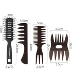 wholesale Wide tooth hair comb double Side comb