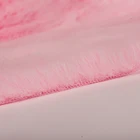 Most popular thick soft stretch solid faux rabbit fake fur fabric