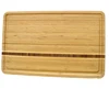 Custom kitchen extra large wood cutting chopping board with groove