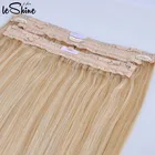 Top Quality Brazilian Wholesale Lace Invisible Wire Halo Hair Weave Extension 100% Remy Single Drawn