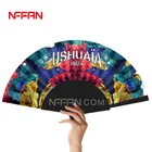 Custom Chinese cotton wooden ribs gifts and crafts fans