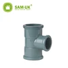 Ningbo PVC Reducer Fittings Tee Pipe Fittings 3 Way Socket Joint Supplier
