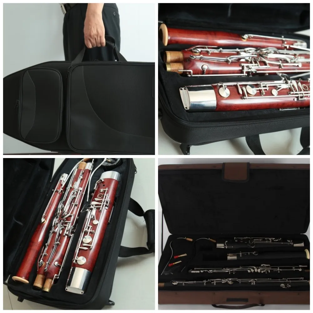 Roffee Maple Body Silverplated Cheap Professional Bassoon For Sale