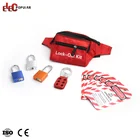 New Design Zippered Wallet Pocket Safety Padlocks Portable Lockout Bag
