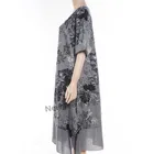 Top quality casual style loose maternity maxi dress for office