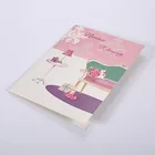 Free design wholesale custom Christmas New Year greeting card paper card invitation printing