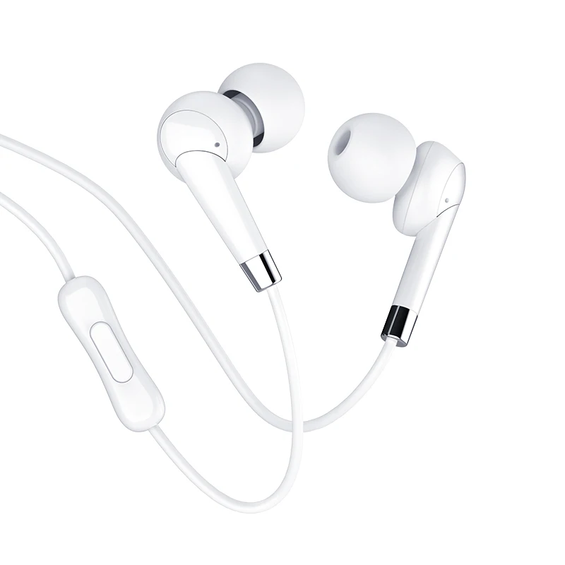HOCO M58 1.2M 3.5mm Universal Mobile Wired Ear phone - ANKUX.COM