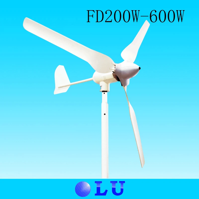 24v 600w 风力发电机小型水电发电机
