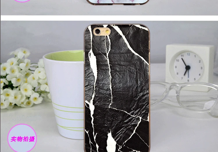 Color Printing Stone Case for Cell Phone With Marble for iphone 6 Cover Case