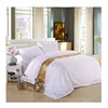 Luxury Hotel Cover Pillow Case Quilt Cover jacquard weave Bedding Set hotel bed cover sheet