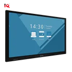 98 inch window and Android smart tv board LCD touch monitor 4K flat screen interactive flat panel