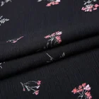 Beautiful design custom rayon 100% viscose satin crepe fabric for dress