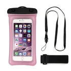 2018 new style floating PVC phone bag arm band diving pouch multipurpose mobile phone waterproof bags