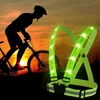 Safety Protection Reflective Riding Suit USB Charging LED Vest Safety Clothing