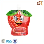 Plastic Packaging Pouch,Sachet,Stand Up Spouted Pouch,Tomato Sauce Bag