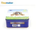 Cheap pets metal container food grade tin can box for dogs and cats