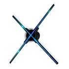 65cm 360 android 3D LED holographic projection display air rotating hologram FAN