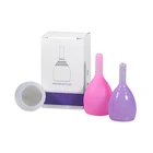China High Quality Manufacturer OEM ODM Foldable Silicone Menstrual Cup Menstruation Cup With FDA Approved