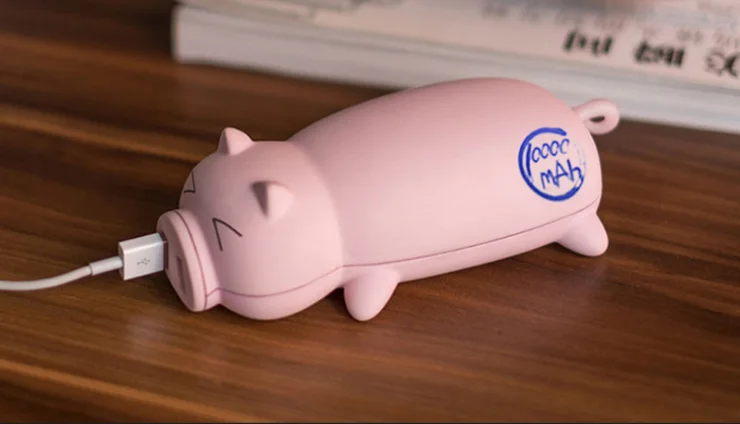 Hot Products 2019 New Promotional Gift Consumer Electronics Travel Power Bank 2100mah,Lovely Pig Mobile Power Bank - ANKUX.COM
