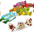 19mic 23mic PET metallized Twist film for Chocolate candy beef granules packaging roll stock film