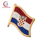 China factory direct sale custom enamel national metal country flags lapel pins