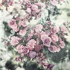 Factory Direct Custom Design Digital Printed Soft Silk FlowerFabric Chiffon