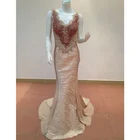 Amazing Sequins Shinny Wedding Dresses Party Evening Dress