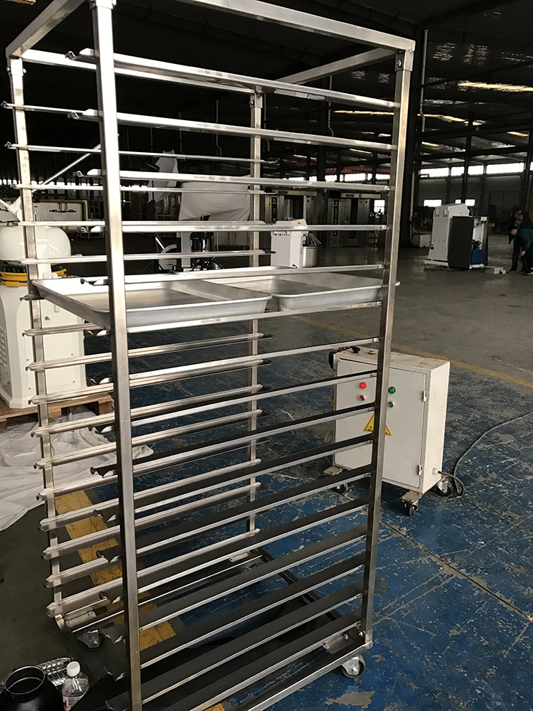 304 SS Stainless SteelHigh Quality Gas / Diesel / Electric 16 32 64 Trays Bread Commercial Bakery Hot Air Convection Rotary Oven